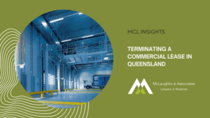 Terminating a commercial lease in Queensland