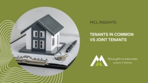 Tenants in Common VS Joint Tenants
